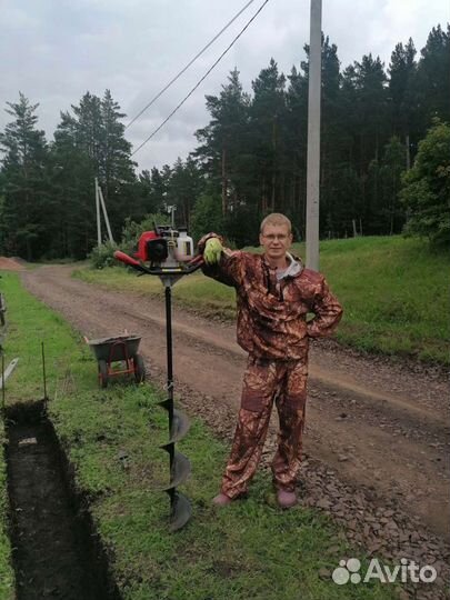 Аренда бензобура/мотобур/ямобура/бензин в подарок