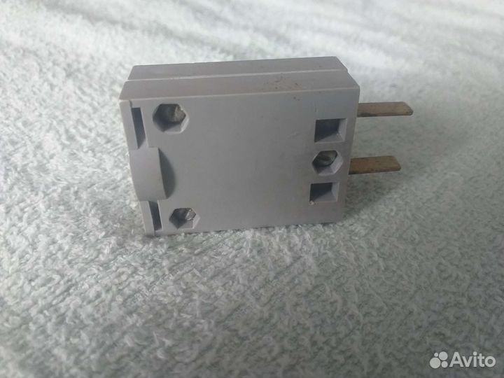 Вилка электрическая, Штекер