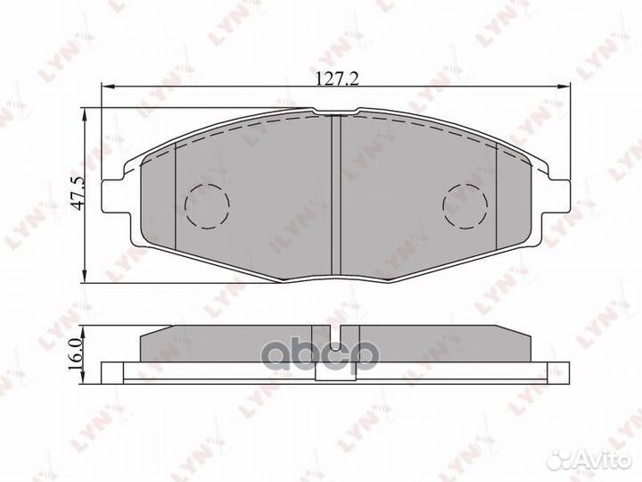 Колодки тормозные daewoo nexia/lanos/matiz sohc