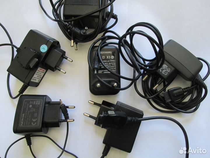 З/У на разные телефоны, нокия, самсунг, сименс, со