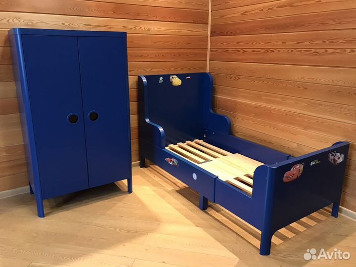 Раздвижная кровать и шкаф IKEA