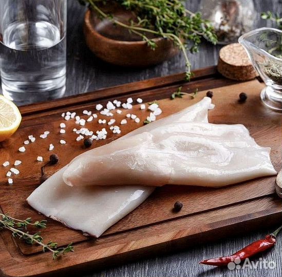 Рыбные деликатесы морепродукты в ассортименте