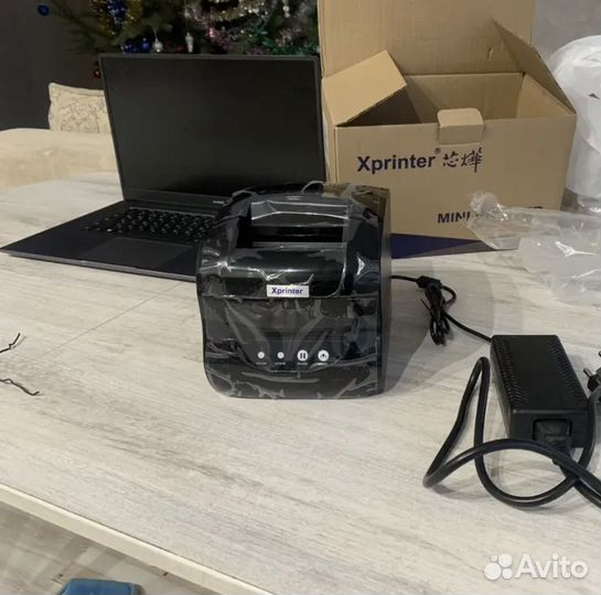 Термопринтер новый Xprinter xp 365b