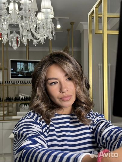 Стрижка и окрашивание волос