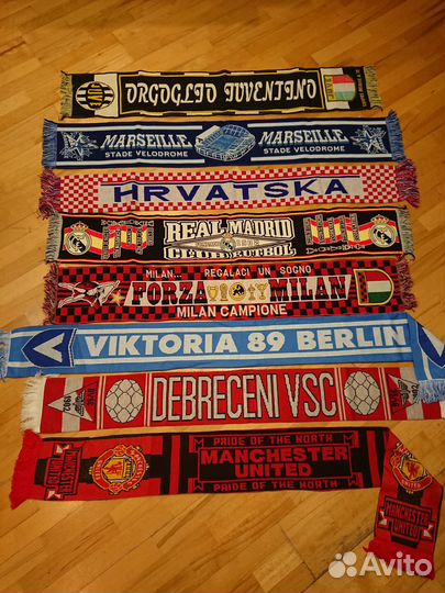 Шарфы футбольных клубов