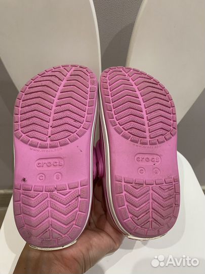 Crocs сабо для девочки с 8
