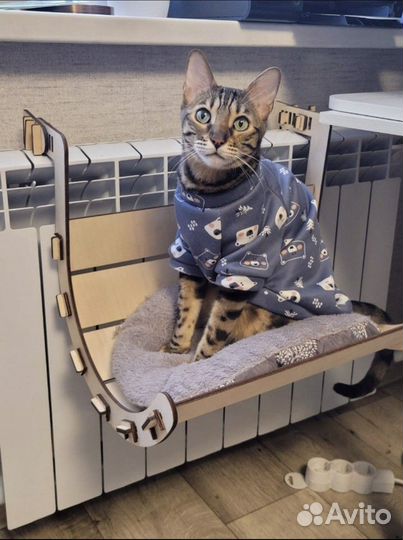 Гамак для кошек на батарею