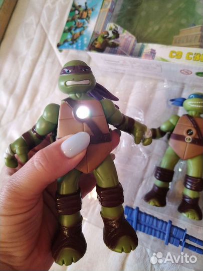 Черепашки-ниндзя фигуры, набор