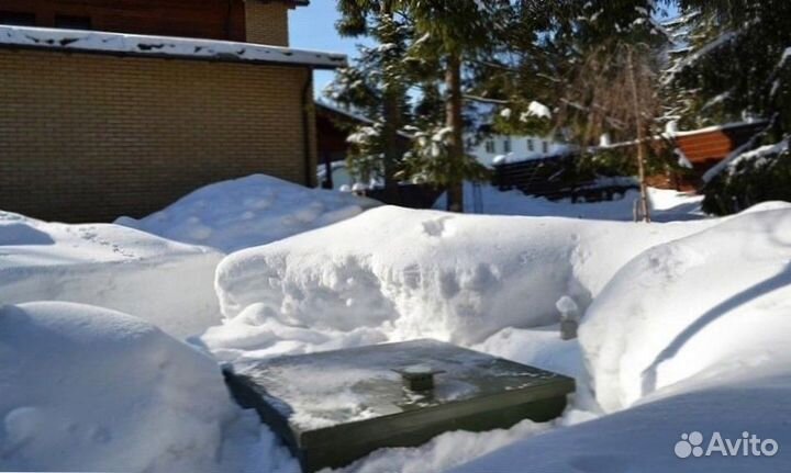 АВТОНОМНАЯ канализация работаем зимой гарантия