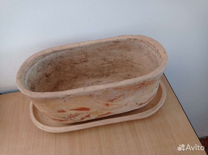 Горшок керамический (б/у)