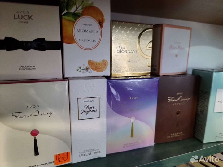 Духи женские avon и faberlic