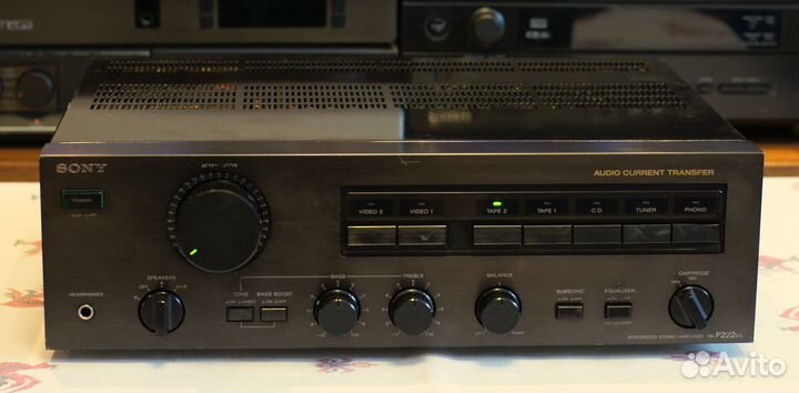 Sony TA-F222ES Dual MV-61 Braun Regie 350 RAR