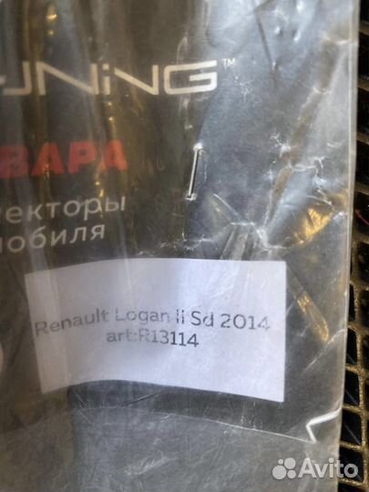 Ветровики для Renault Logan 2 sd