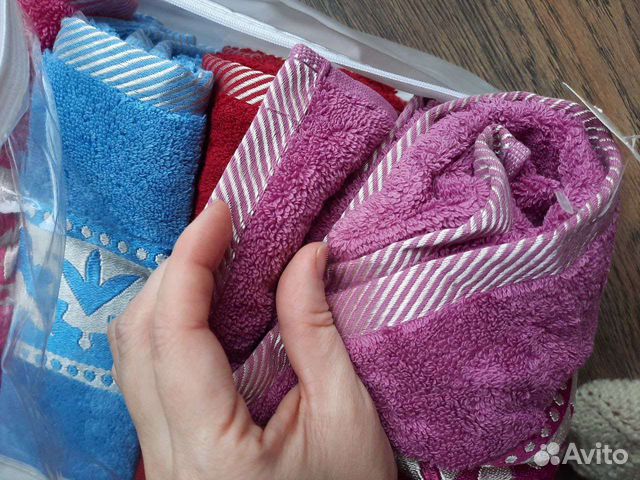 Набор махровых полотенец