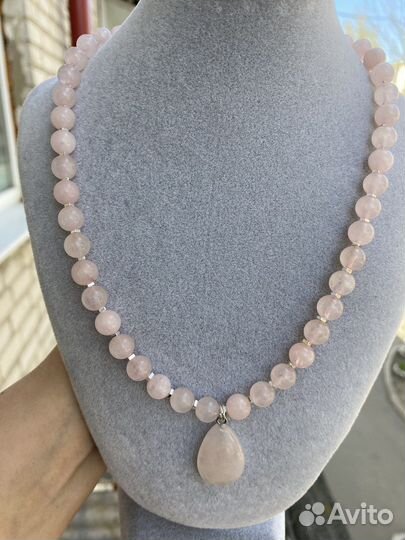 Бусы и серьги комплект