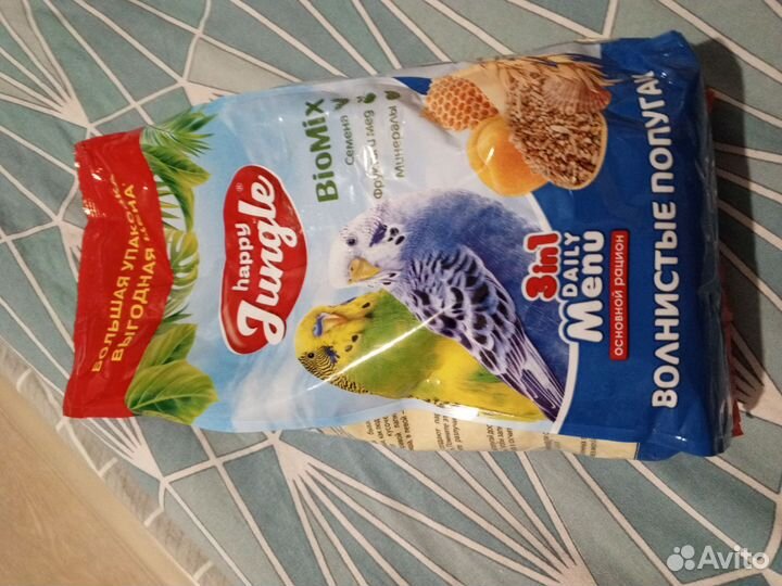 Корм для попугайчиков