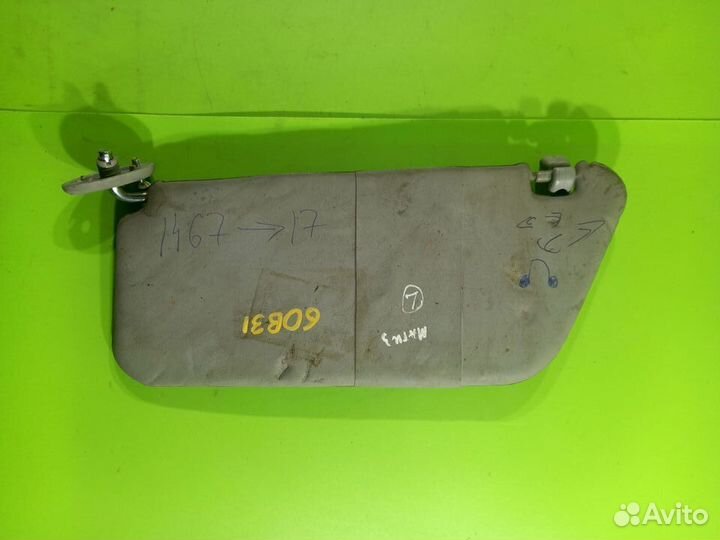 Козырёк солнцезащитный для Daewoo Matiz