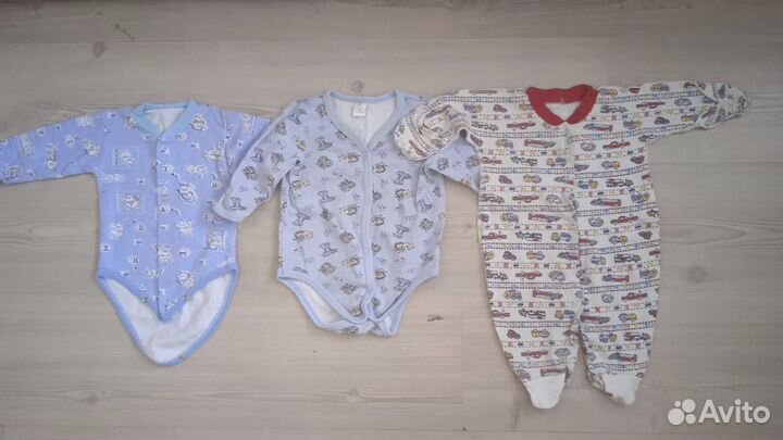 Вещи пакетом на мальчика от 0 до 1 года