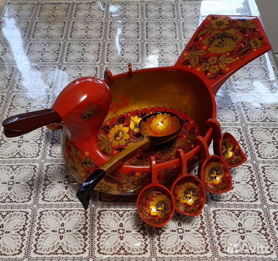 Ладья хохлома