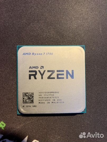 Процессор AMD Ryzen 7 1700