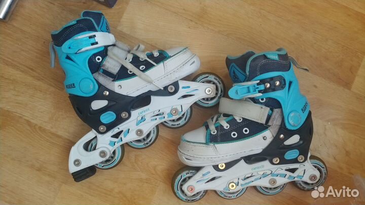 Ролики детские rider blue