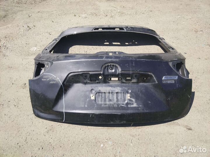 Крышка багажника мазда сх 5 голубая