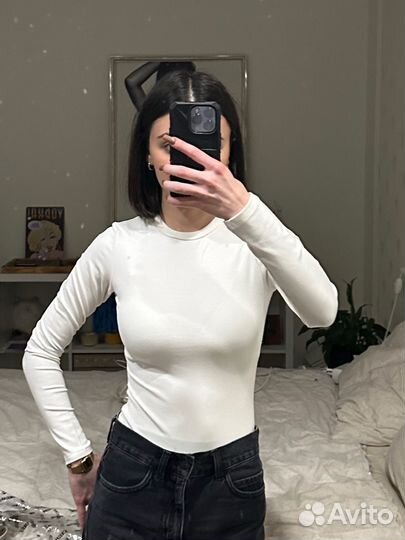 Обтягивающий лонгслив