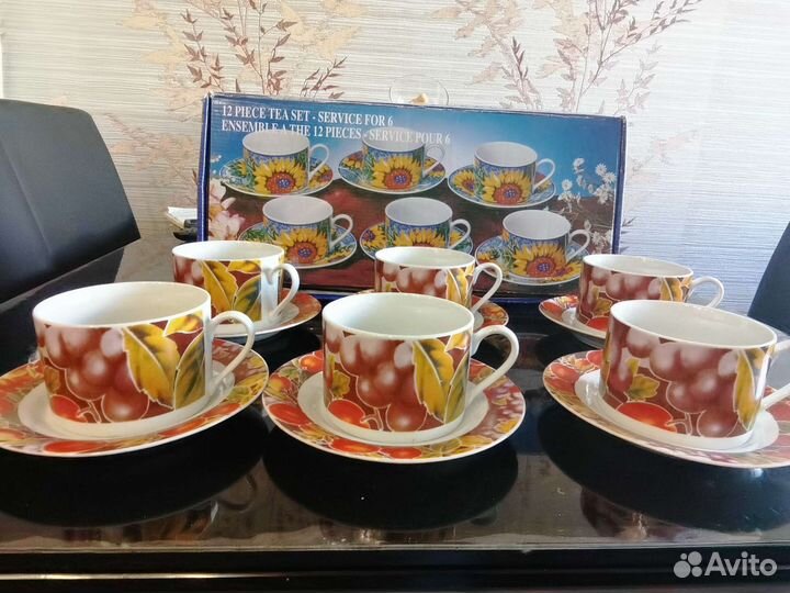 Набор для чая на 6 персон. Китай