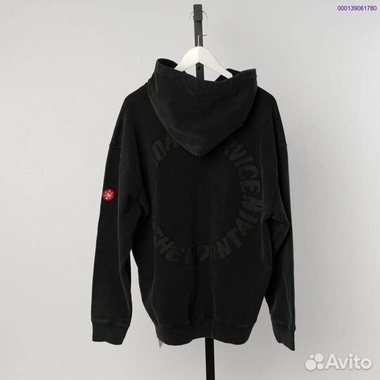 Худи Cavempt черное, оверсайз