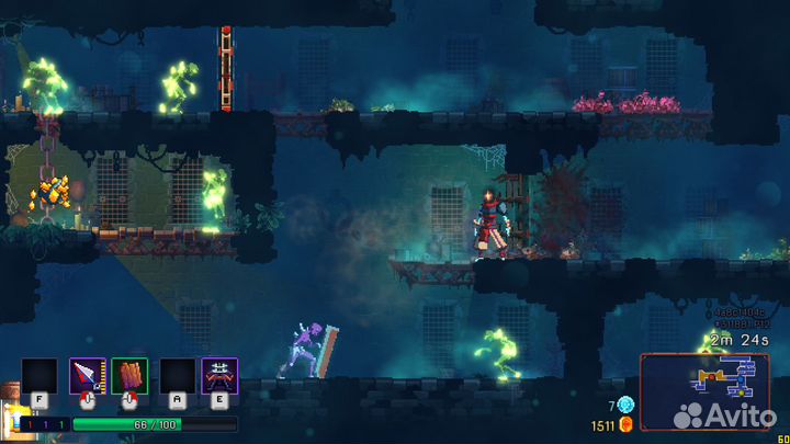 Dead Cells Nintendo Switch, русские субтитры