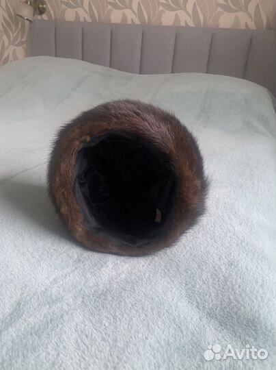 Шапка норковая женская