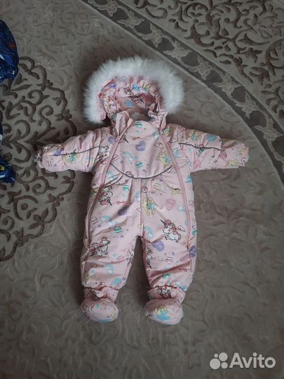 Комбинезон на девочку 68