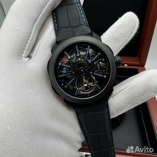 Вvlgari Оctо Black 44mm Мужские часы