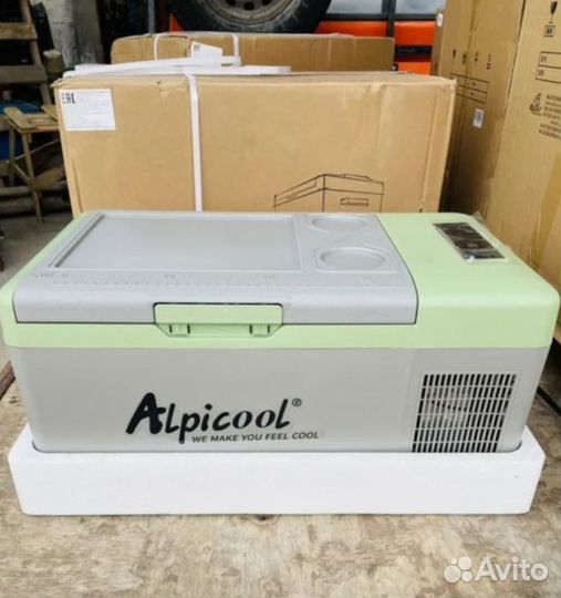 Автомобильный холодильник Alpicool Y16, 16л