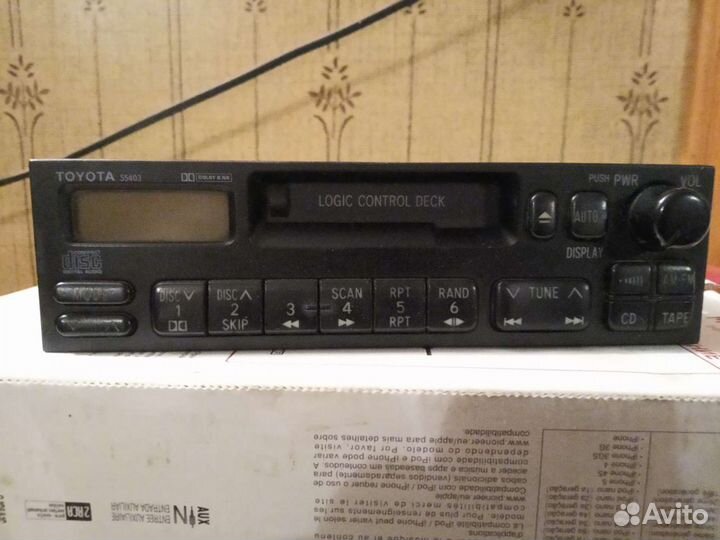 Автомагнитола carina no 86120-2b530