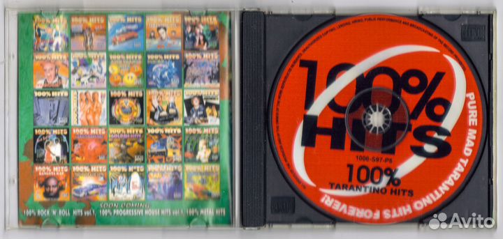 100% Hits - Tarantino. Сборник. CD
