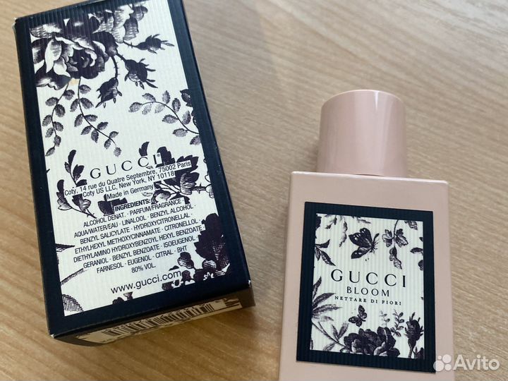 Оригинальные духи gucci bloom