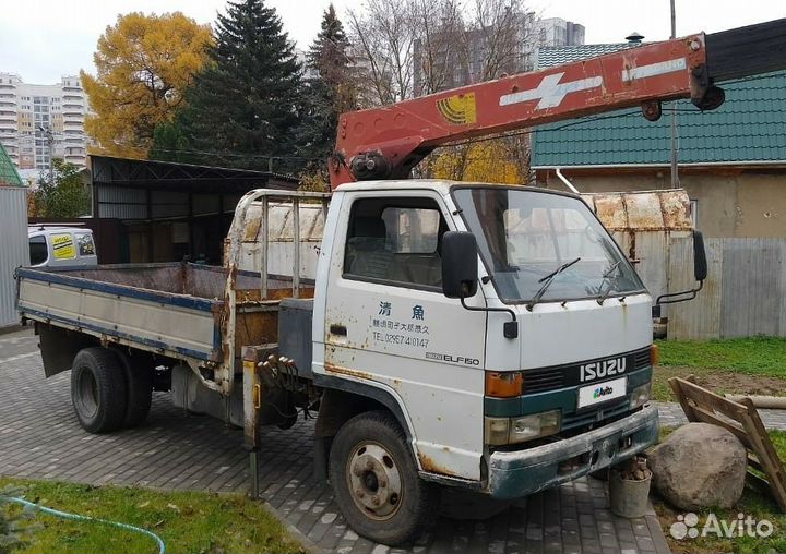 Isuzu Elf с КМУ, 1990