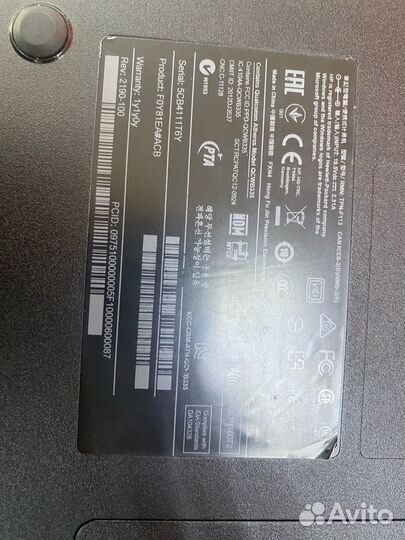 Ноутбук HP 250 g2 Intel celeronn 2810