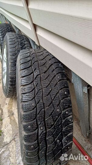 Комплект зимней резины на литых дисках