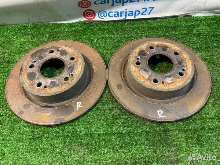 Диск тормозной (пара) (13) задний Honda Vezel RU4