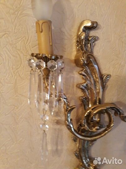 Светильник настенный.Бронза