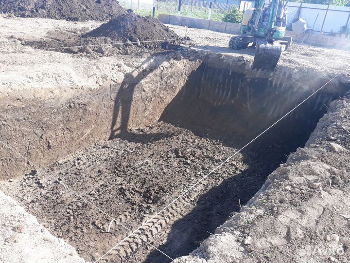 Услуги Мини экскаватора