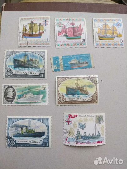 Марки корабли, кораблестроение