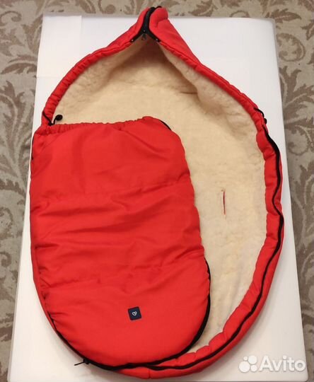 Конверт зимний в коляску Womar Zaffiro, шерсть