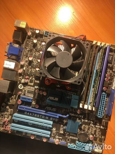 Комплект мать+проц+озу