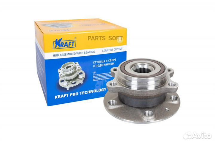 Kraft KT100634 Ступица с подшипником skoda octavia