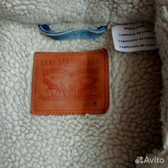 Куртка levis шерпа оригинал