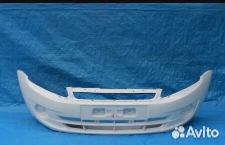 Бампер на гранту под птф Цвет Белое облако