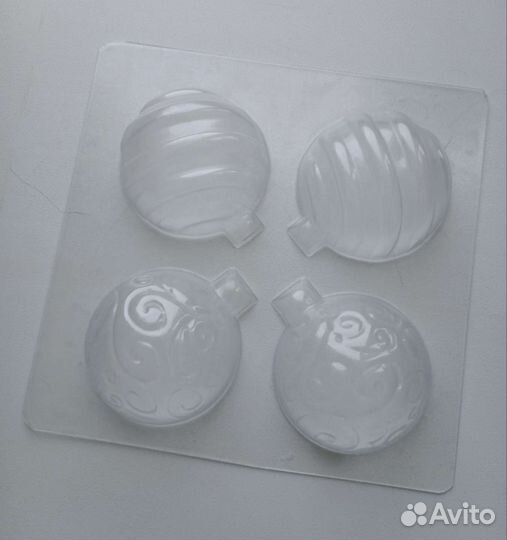 Формы пластиковые и силиконовые